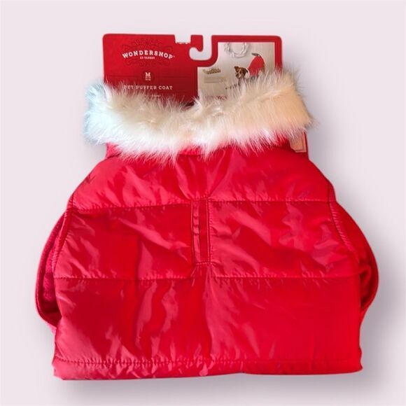 WONDERSHOP Santa Pet Puffer Coat *NEW* - Picture 1 of 6